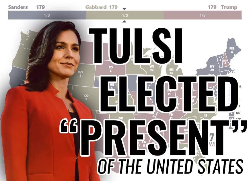 Tulsi Gabbard Elected POTUS